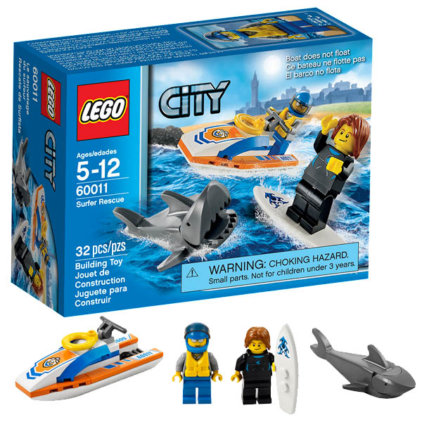 Lego City 60011 - Záchrana surfaře - Hračky Domino